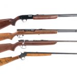 Estate Long Gun Lot 4 Pcs Rifles