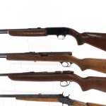 Estate Long Gun Lot 4 Pcs Rifles