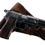 WWII German FN Hi-Power 9mm Semi Auto Pistol