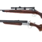 Estate Long Guns 2 Pcs Lot Shotgun / Rifle