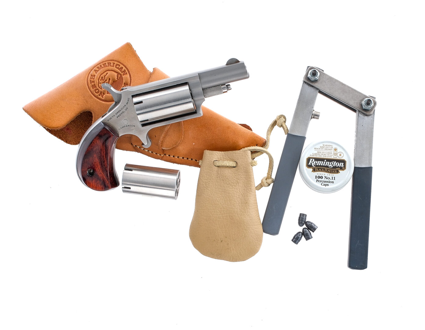 NAA Companion .22 Percussion Revolver - CT Firearms Auction