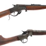 Stevens .25/.32 Lot 2 Pcs Single Shot Rifle