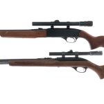 Estate Rifles .22 2 Pcs Lot Rifles