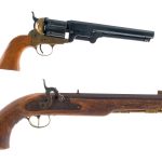 Estate Black Powder Handgun Lot .36/.45 Cal 2Pcs