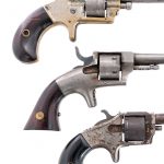 Estate Revolvers Lot 3 Pcs .22 Short Revolvers