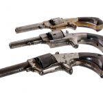 Estate Revolvers Lot 3 Pcs .22 Short Revolvers
