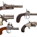 Antique Pistol 4 Pcs Lot Pistols