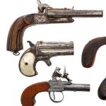 Antique Pistol 4 Pcs Lot Pistols