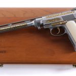 Engraved Wildey Survivor .45 Win Mag Pistol