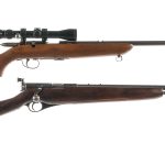 Estate Rifle Lot 2Pcs Bolt Action Rifles