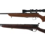 Estate Rifle Lot 2Pcs Bolt Action Rifles