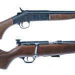 Estate .22 Bolt Action Rifle/.410 Shotgun Lot 2Pcs