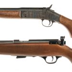 Estate .22 Bolt Action Rifle/.410 Shotgun Lot 2Pcs