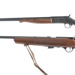 Estate .22 Bolt Action Rifle/.410 Shotgun Lot 2Pcs