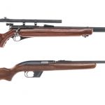 Estate Rifle .22 2 Pcs Lot Rifles