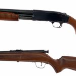 Estate Long Gun Lot 2 Pcs Shotgun / Rifle