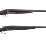 Ithaca 12Ga SxS Lot 2 Pcs Shotguns