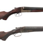 Ithaca 12Ga SxS Lot 2 Pcs Shotguns