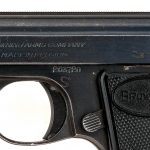 Belgian FN Baby Browning .25 ACP Semi Auto Pistol