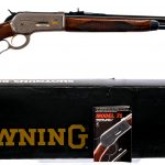 Engraved Browning 71 High Grade .348 Win Rifle