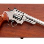 S&W Model 29-2 Nickel .44 Mag Revolver Cased