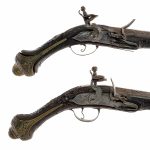 Middle East Flintlocks 2Pcs Lot BP Pistols