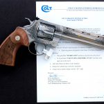 Colt Python Engraved Employee Edition .357 Mag