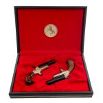 Cased Colt Lord Single Shot .22 Derringer Set