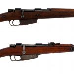 Estate Italian Carcano 2 Pcs Lot Bolt Action Rifle