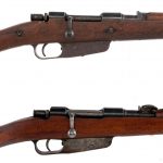 Estate Italian Carcano 2 Pcs Lot Bolt Action Rifle