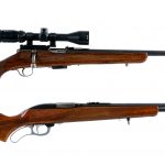 Estate Rifles .22 2 Pcs Lot Rifles