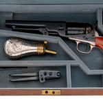 Cased Colt Re-Issue 1851 Pocket Navy Revolver