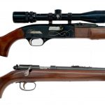 Estate Rifles .22 2 Pcs Lot Rifles