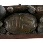 Civil War Relic Desk Set Piece