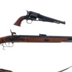 Black Powder Rifle and Revolver Lot