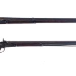 Estate Long Gun Lot 2 Pcs Musket Rifle