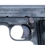 French Court 9 Coups “Unique” 7.65mm Pistol