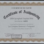 Gov Foot Guard 1884 Springfield Trapdoor Rifle