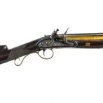 W Horton Folding Bayonet Flintlock Blunderbuss