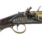 W Horton Folding Bayonet Flintlock Blunderbuss