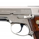Smith & Wesson 39-2 Nickel 9mm Semi Auto Pistol