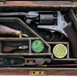 Cased R. Adams Patent .44 Double Action Revolver