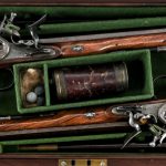 Cased Wogdon & Barton Flintlock Dueling Set .54