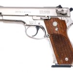 Smith & Wesson 39 9mm Nickel Semi Auto Pistol