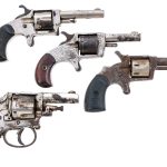 Estate Antique Revolvers 4Pcs Lot Revolver
