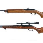 Estate Rifles .22 2 Pcs Lot Rifle
