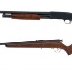 Estate Long Gun Lot 2 Pcs Shotgun / Rifle