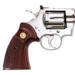 1981 Colt Python Nickel .357 Magnum Revolver
