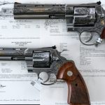 Engraved Colt Employee Python & Anaconda Revolvers