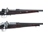 Springfield / Mauser Sporterized 2Pcs Lot Rifle